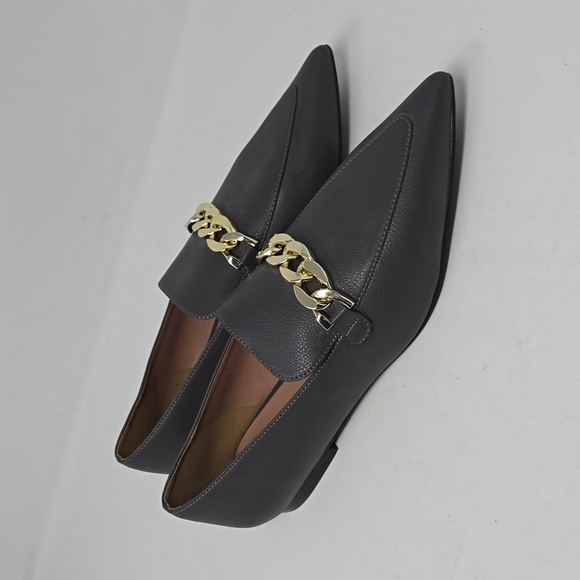 Linea PAOLO Grey Pointed Toe Flats Women's Size 10 - Picture 3 of 7